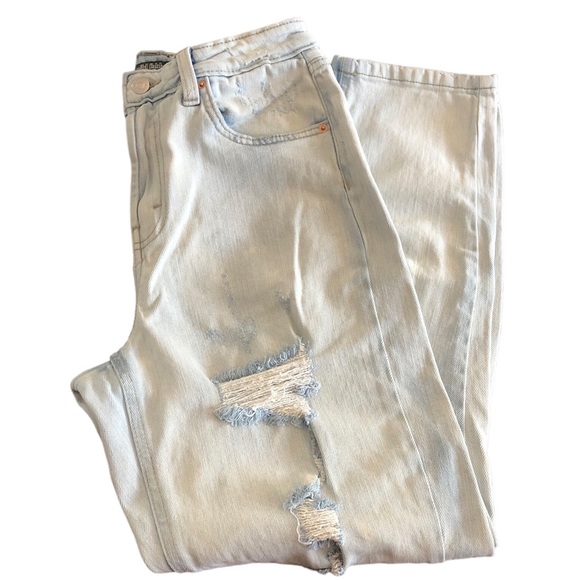 wild fable, distressed highest rise mom jean - Picture 1 of 12